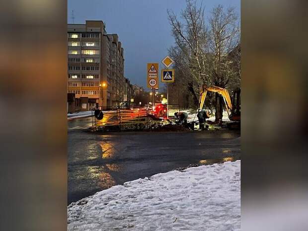 Движение в центре Читы ограничат на пол месяца из-за раскопок ТГК