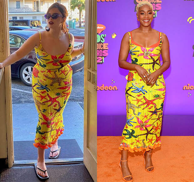 Битва платьев: Барби Феррейра против Тиффани Хэддиш