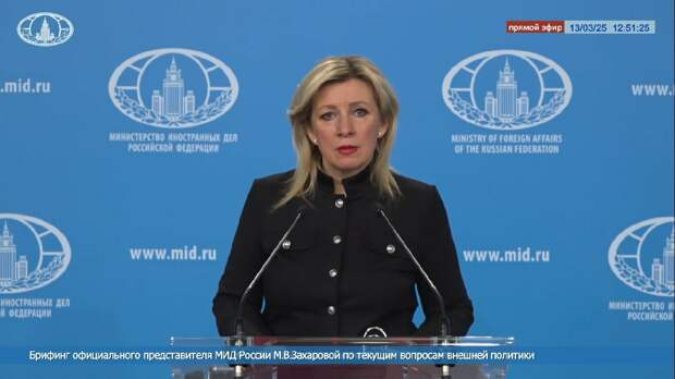 Захарова: МИД РФ предупредило россиян о рисках задержания спецслужбами США