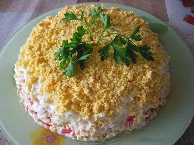 слоеный салат