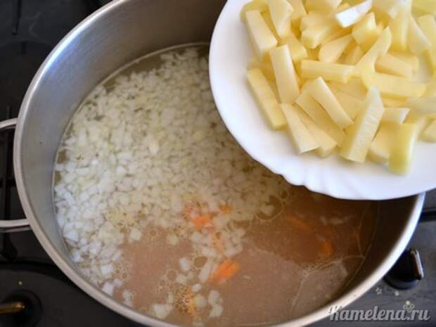 Куриный суп с рисом — 7 шаг