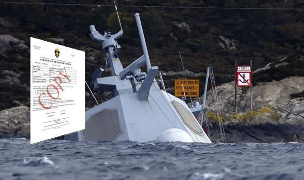 Норвегия нашла виновных в гибели фрегата Helge Ingstad. И это не Россия...