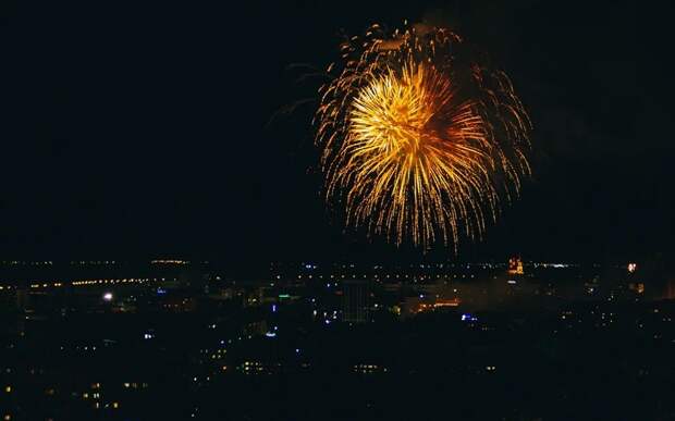 Рязанцы массово нарушали запрет на салюты в ночь на 1 января