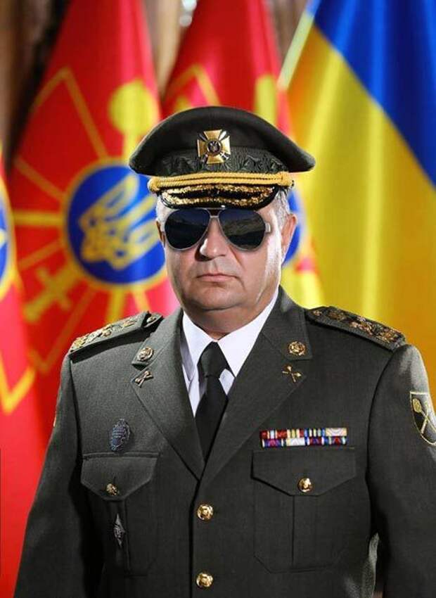 Полторак в новой украинской генеральской форме стал героем фотожаб Украина, генерал, фотожаба, длиннопост