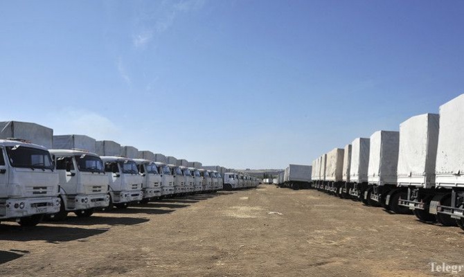 "Гумконвой" РФ прибыл в Донецк и Луганск