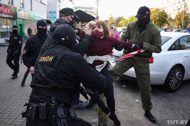 Задержания на "Блестящем марше"