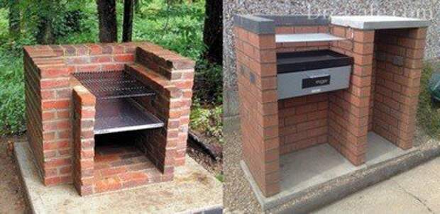 Варианты мангала из кирпича. Барбекю из кирпича. Печи барбекю из кирпича брик. Дачный мангал из кирпича. Варианты мангала из кирпича.