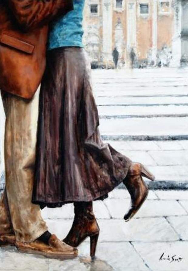 Lucia Sarto 1950 | Italian Romantic Impressionist painter