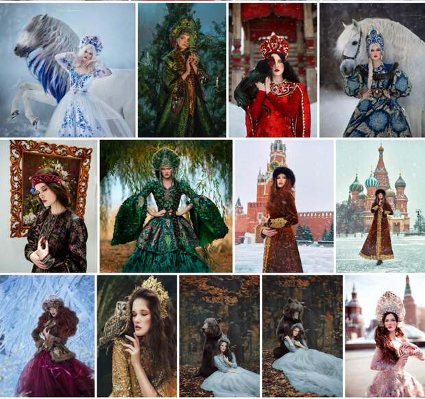 Это не искусственный интеллект, а вполне реальный наряды дизайнера Елены Резановой!