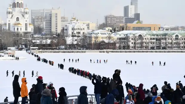В Екатеринбурге заявили о 14 задержанных на несанкционированной акции