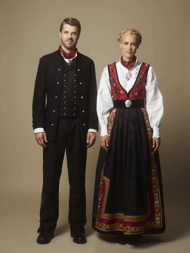 Датская этническая одежда 