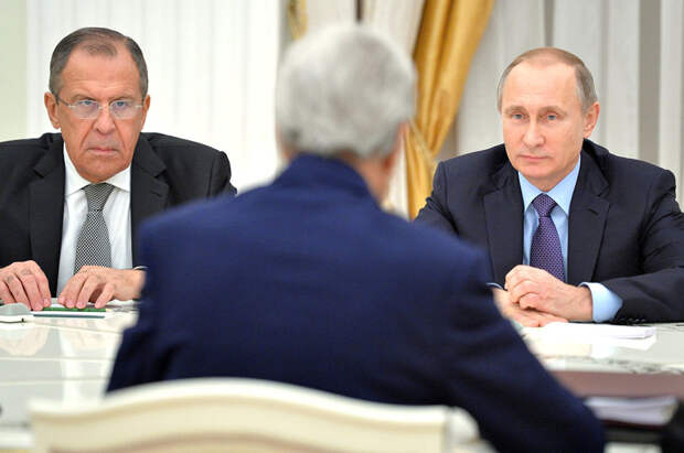 Лавров, Керри, Путин