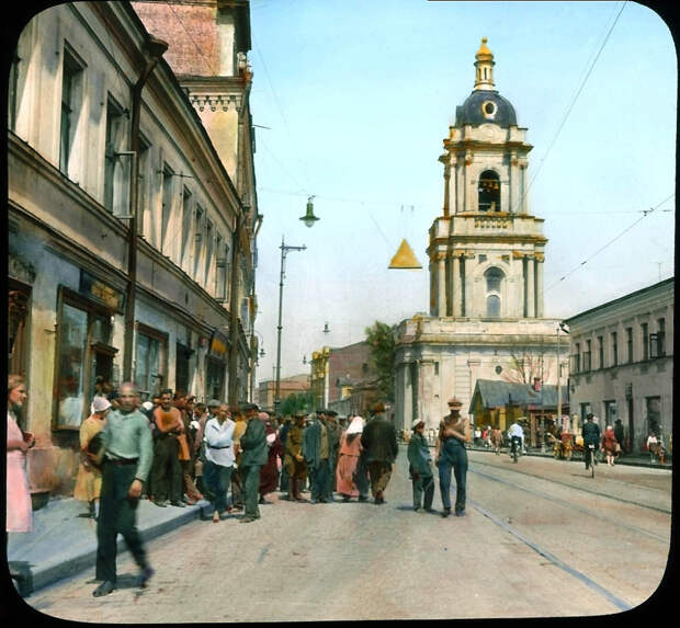 Москва 1931-ого года в цвете!