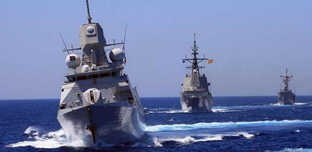 НАТОвский флот идет к берегам России