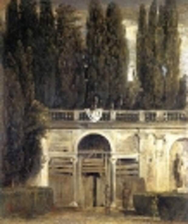 Villa_Medici Grotto Loggia Facade 1630