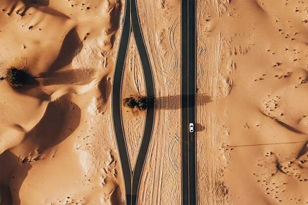 5. «Пустыня Аль Кудра в АОЭ», участник конкурса в мире, дрон, земля, кадр, красота, фото, фотограф