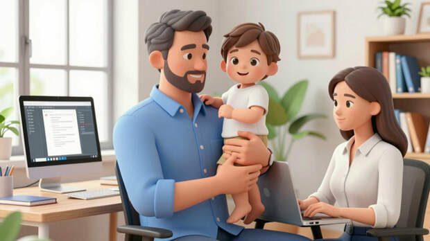 В Барнауле половина работающих мужчин готовы уйти в декрет вместо жены