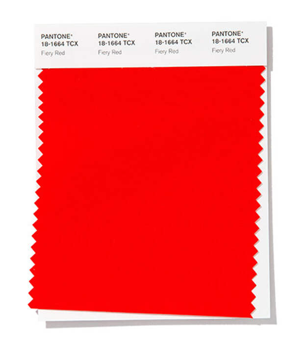 Emanating heat and energy, dramatic and dynamic Fiery Red is impossible to ignore.
