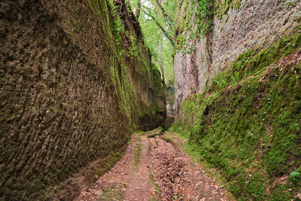 Старинные дороги Италии, которые были созданы еще до древних римлян