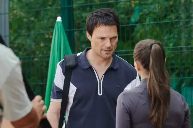 Данила Козловский и Полина Гухман на съёмках сериала