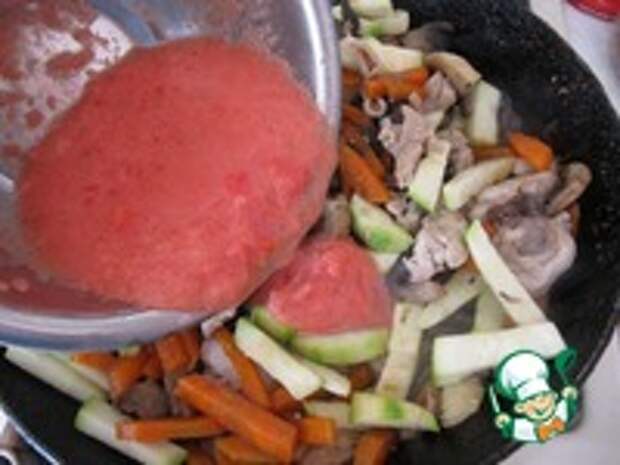 Соте с курицей и грибами ( турецкая кухня) ингредиенты