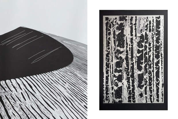 Илья Мосунов, «Дюна. Чёрная» / «Лес. Серебро»