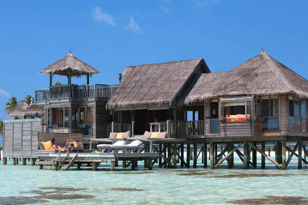 Незабываемые домики отеля Soneva Gili на Мальдивах