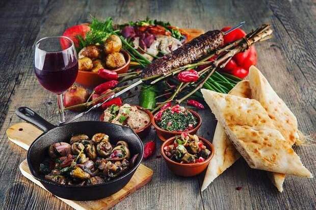 15 блюд грузинской кухни