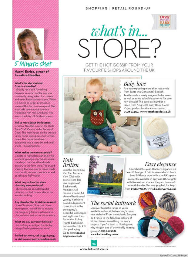 Lets Knit Single Issue Xmas Spec №14 2014 - 紫苏 - 紫苏的博客 Lets Knit Single Issue Xmas Spec №14 2014 - 紫苏 - 紫苏的博客