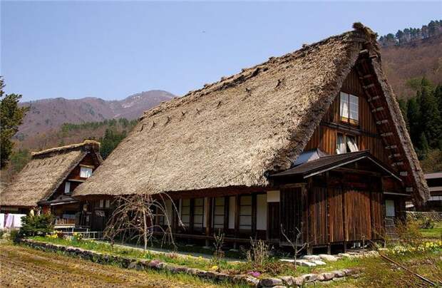 Япония деревня Сиракава