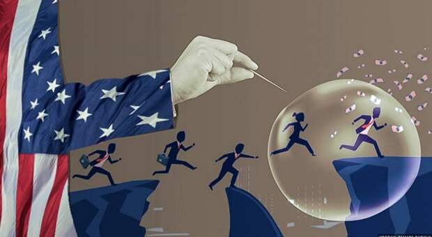 С помощью событий на Украине США сдувают свой «пузырь»