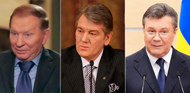 Леонид Кучма, Виктор Ющенко, Виктор Янукович. Фото: vesti.ru, GLOBAL LOOK press