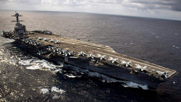 WP: авианосец США Gerald Ford покинет Ближний Восток в ближайшие дни