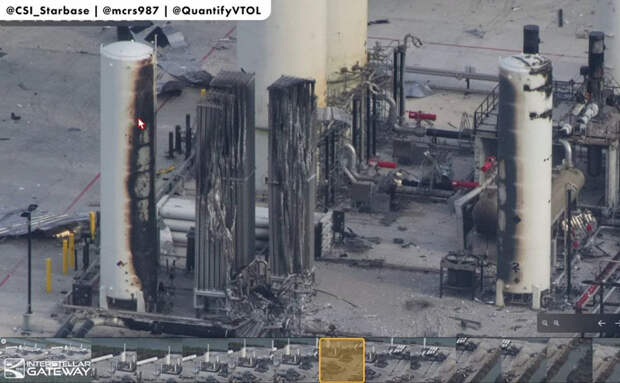 Как после бомбёжки: последствия мощнейшего взрыва и пожара Starship показали вблизи. SpaceX всё ещё рассчитывает запустить ракету на Марс в 2026 году