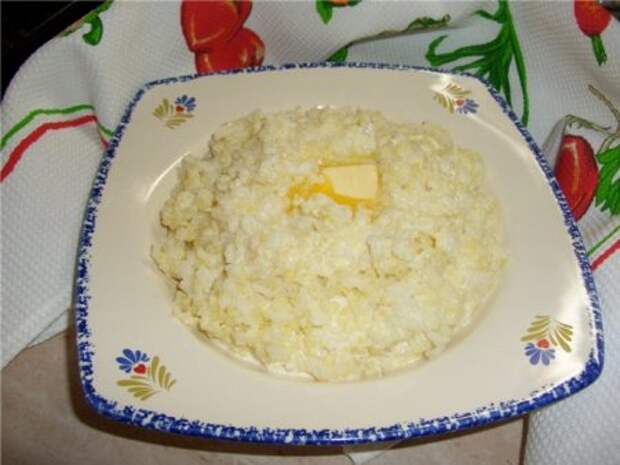 Рисово-пшенная каша на молоке 
