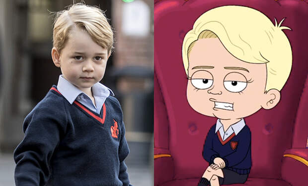 Вышел первый трейлер сатирического мультсериала о принце Джордже