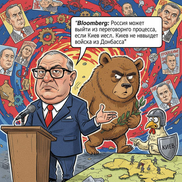 Bloomberg: Россия может выйти из переговорного процесса, если Киев не выведет войска из Донбасса