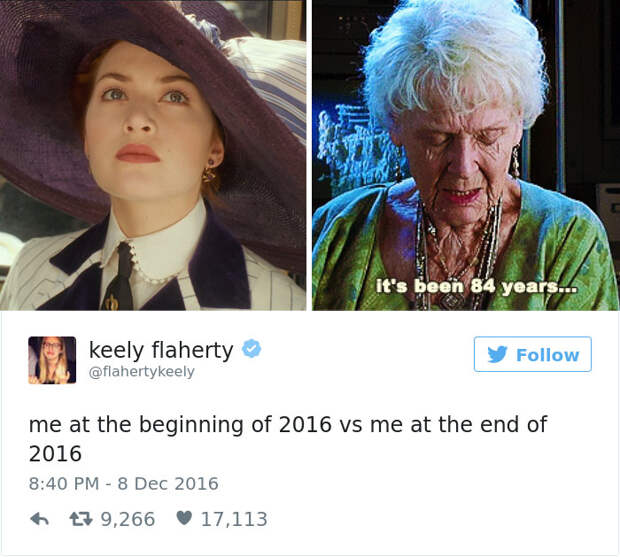 Me At The Beginning Of 2016 Vs Me At The End Of 2016