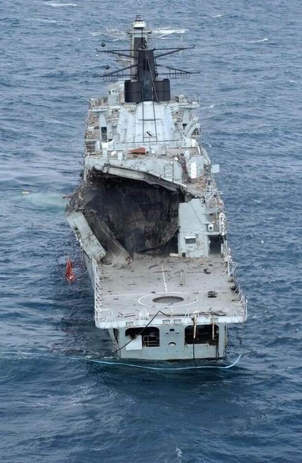 Тяжелая судьба морских судов