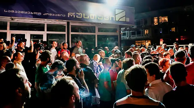 «Провокация радикальных сил»: в России и Грузии ответили на оскорбление Путина ведущим «Рустави 2»