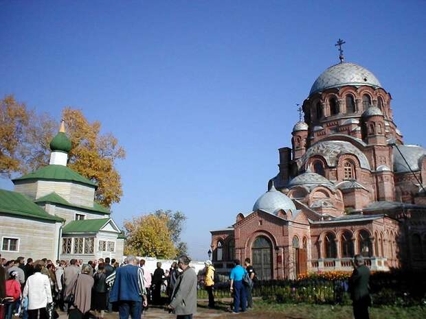 Свияжск – остров-село посреди реки.