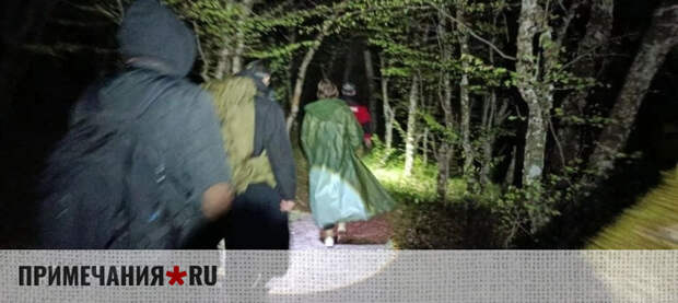 Трое туристов заблудились под Судаком
