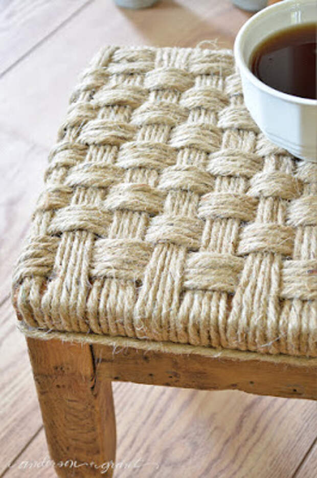 twine woven footstool (265x400, 127Kb)