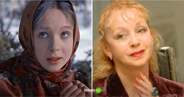 Наталья Седых (68 лет) "Морозко" (1964) дети, кино, тогда и сейчас