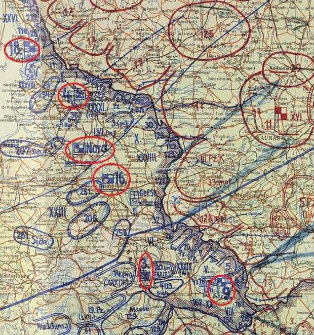 1941. Разведка о корпусных штабах противника