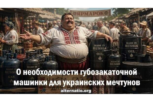 О необходимости губозакаточной машинки для украинских мечтунов