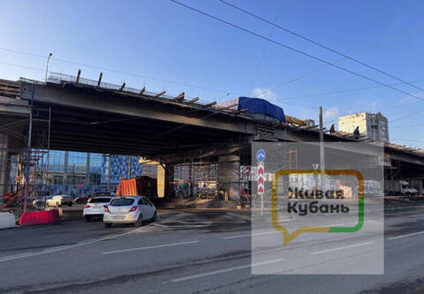 Движение по Тургеневскому мосту в Краснодаре частично перекроют с 12 февраля