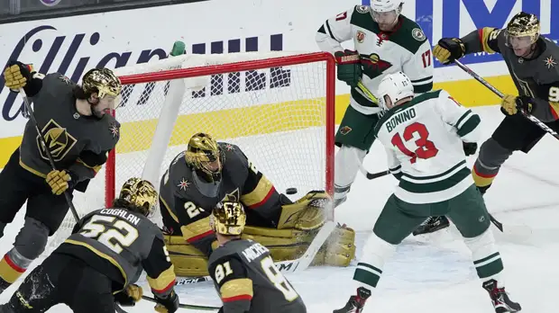 «Миннесота» Капризова проиграла «Вегасу» в овертайме матча НХЛ