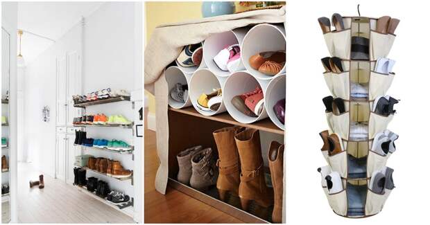 Практичные способы хранения обуви: стильно и без потери пространства