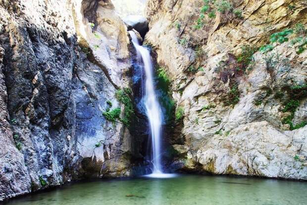10 красивых водопадов, которые скрыты от глаз в Южной Калифорнии